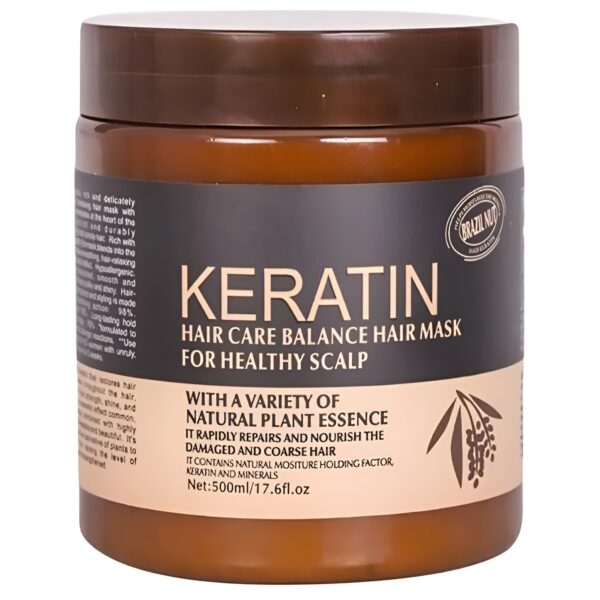 Brazil Nut Keratin Hair Care Balance Keratin Hair MaskKeratin Hair Care Balance Hair Mask for Healthy Scalp