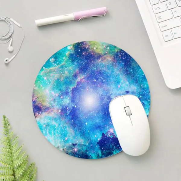 G7 Stitched Galaxy Design Gaming Mouse Pad | Good Quality Mouse Pad | Durable & Elegent Design Mouse Pad
