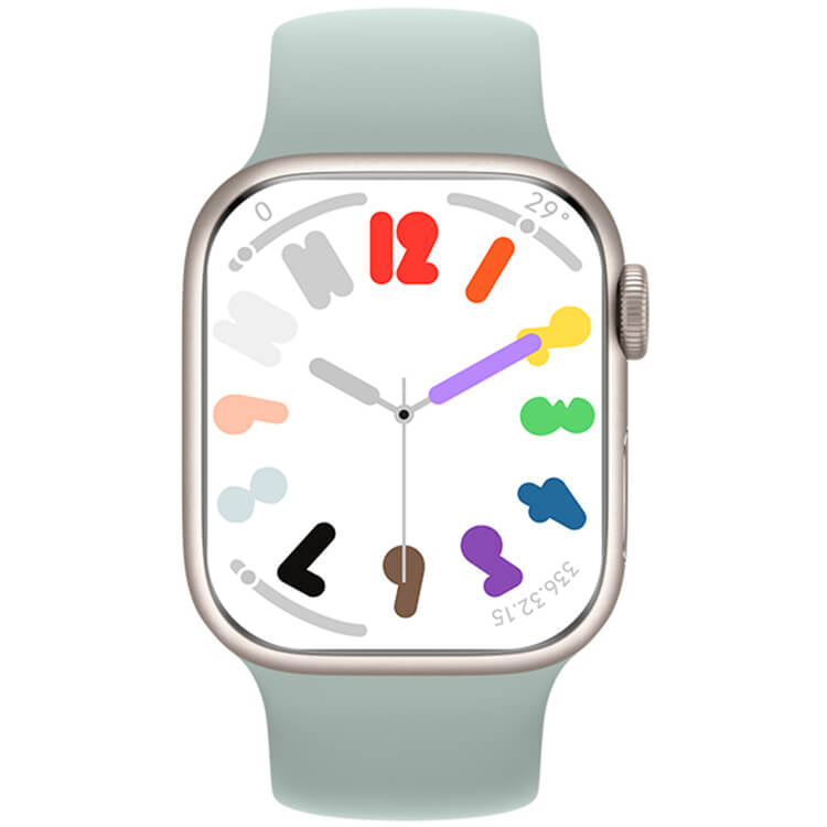 T-Watch X max 7 in 1 Strap | Best Quality Smart Watch Brightness Screen | T-Watch X Max Super Amoled ( Random Color ) - Image 6