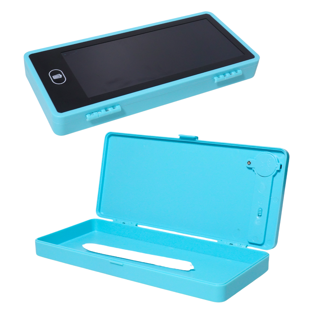 LCD Drawing Pen Case Easy Writing with Eye Protection, Lock Screen, Large Space LCD Drawing Pen Case-One Key Erase (Random Color) - Image 8