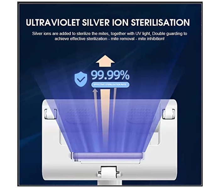 Portable Household Electric Mite Removal | Vacuum Cleaner | Bed Vacuum Cleaner, Mattress Vacuum Cleaner Powerful Suction | Handheld Couch Cleaner Machine Deep Cleaner for Bed Cleaning - Image 8