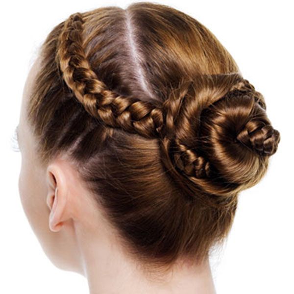 beautiful  French Braid Hair Ladies Bun Making Tool / Hair Styling French Twist Magic Bun Hair Maker - Image 4