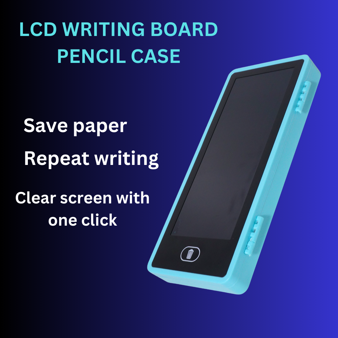 LCD Drawing Pen Case Easy Writing with Eye Protection, Lock Screen, Large Space LCD Drawing Pen Case-One Key Erase (Random Color) - Image 7