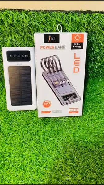 Solar Power Bank | 10000 MAH Power Bank | Solar Portable Charger | Fast Charging Power Bank - Image 5