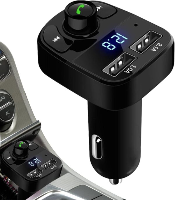 X8 - Multifunctional Car Mp3 Player | Car Wireless FM Transmitter | Car Mp3 Modulator - 3.1A | Car Accessories ( Random Color ) - Image 11