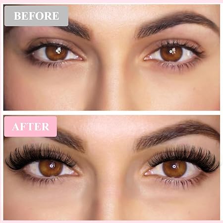 (NW000266) 3D (1 pair Eyelashes Natural Look Fluffy Volume (without glue) - Image 3