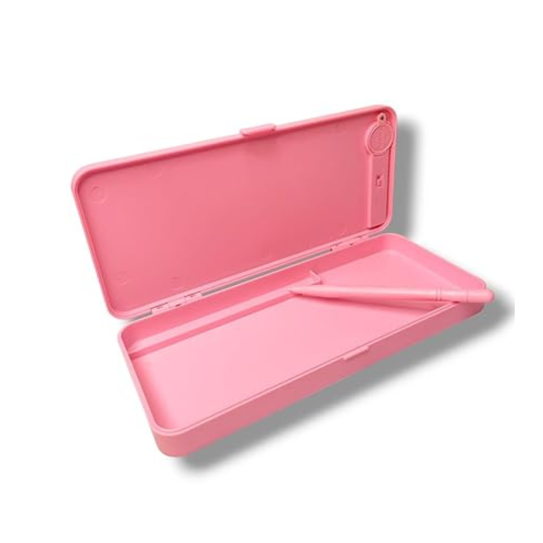 LCD Drawing Pen Case Easy Writing with Eye Protection, Lock Screen, Large Space LCD Drawing Pen Case-One Key Erase (Random Color) - Image 4