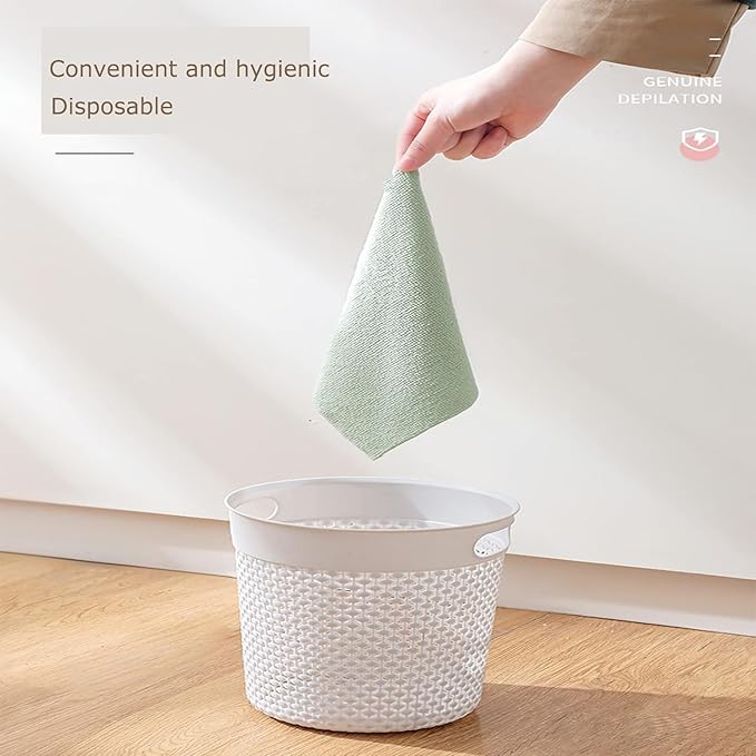 20 Pcs Disposable Cleaning Clothes with Dispenser Box | Cleaning Towels, Microfiber Towel | Reusable Dish Clothes | Lazy Rags Car Wipes | Multi-Purpose Cleaning Clothes (Random Color) - Image 9