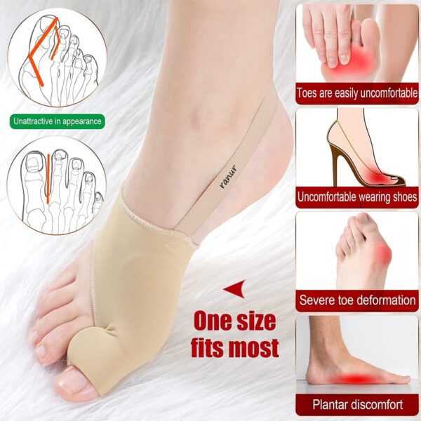 Smart Care Bunion Support Foot Mate Correction Socks Toes Separator Feet Care - Image 5