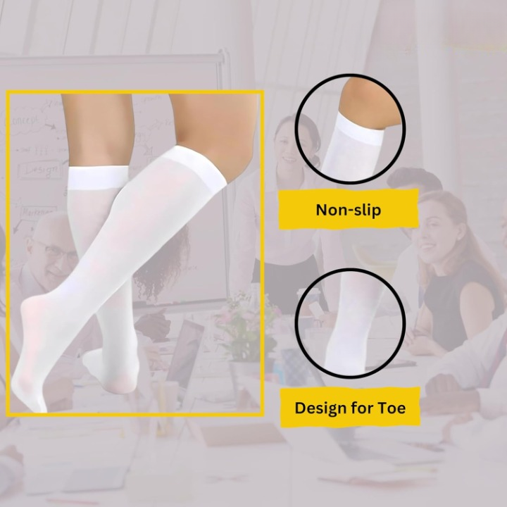Smart Care Anti - Embolism Stocking Medical Compression Ctocking Both for Male & Female