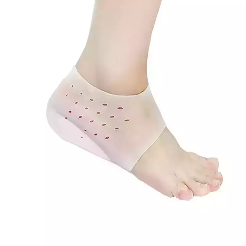Concealed Footbed Enhancers Invisible Height Increase Soft Silicone Heel Insoles Wearable Heel Cushion Inserts - Image 7