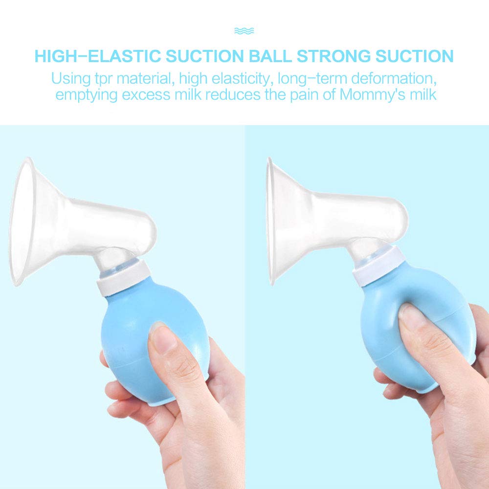 Silicone Manual Breast Feeding Pump | Baby Feeding Tool Breast Milk Pump | Breast Pump Strong Suction Manual Protable Baby Feeding Tool - Image 5