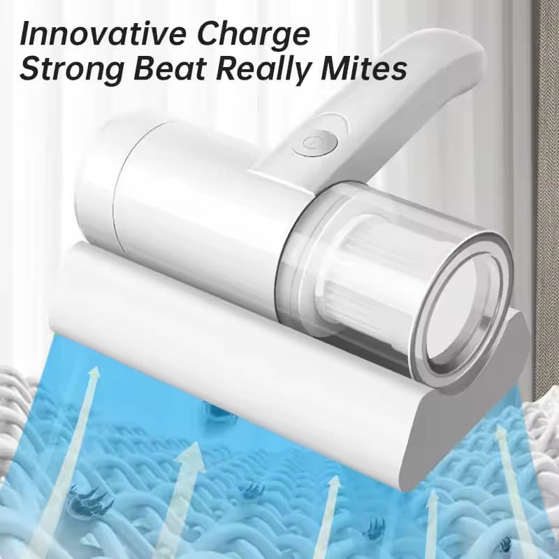 Portable Household Electric Mite Removal | Vacuum Cleaner | Bed Vacuum Cleaner, Mattress Vacuum Cleaner Powerful Suction | Handheld Couch Cleaner Machine Deep Cleaner for Bed Cleaning - Image 14