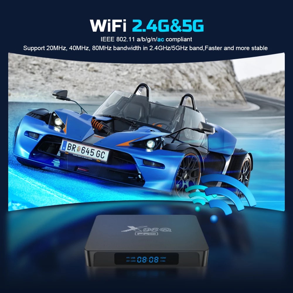 X96 Android TV BOX  - 4K - Smart Android Tv Box - IPTV & OplexTv Movie 500 + Channel - Image 13