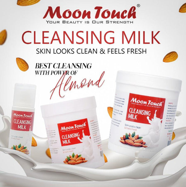 Almond Cleansing Milk - Skin Looks Clean & Feels Fresh - 500 gram - Image 2