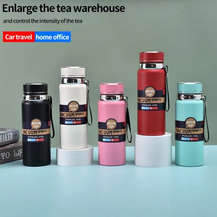 Stainless Steel Water Bottle with Digital Temperature Vacuum Insulated Water Bottle, Large Capacity, Outdoor Portable Sports Water Bottle With Rope Handle (Random Color) - Image 9