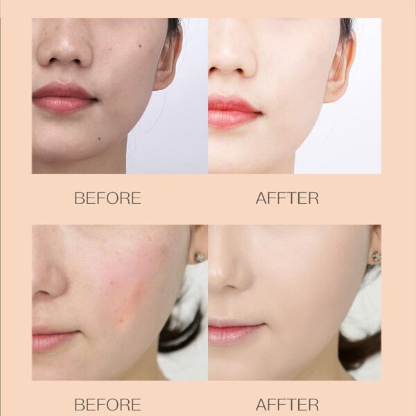 Sunisa 3 in 1 Air Cushion BB and CC cream foundation Waterproof Mushroom Head Air Cushion BB Cream Liquid Foundations CC Cream - Image 2