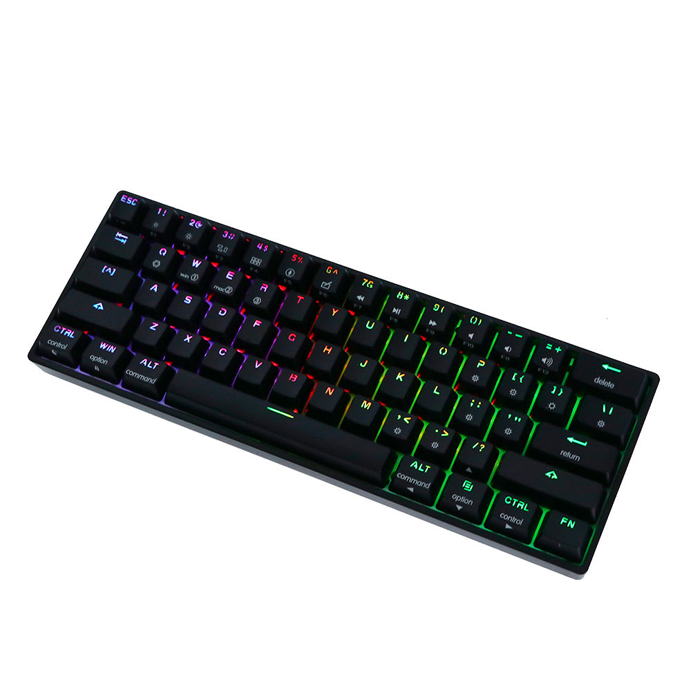 AK61 Wired Mechanical Gaming keyboard Feel Backlight For Pc Desktops Sleek & Durable Design - Image 6
