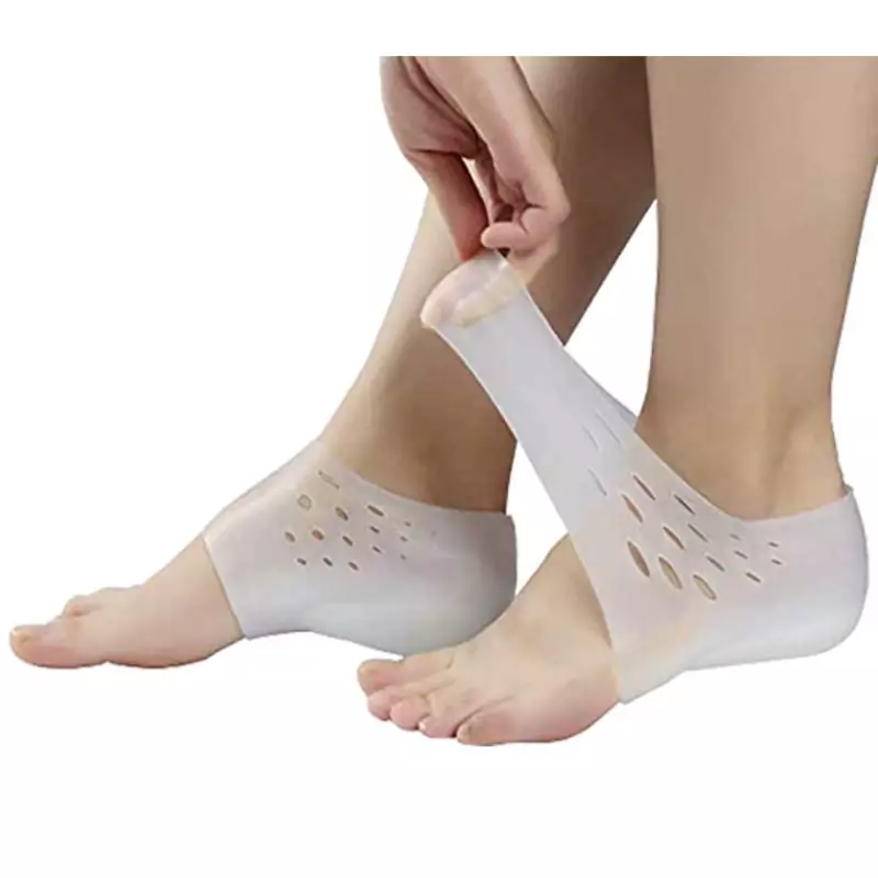 Concealed Footbed Enhancers Invisible Height Increase Soft Silicone Heel Insoles Wearable Heel Cushion Inserts - Image 6