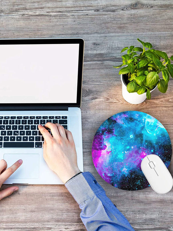 G7 Stitched Galaxy Design Gaming Mouse Pad | Good Quality Mouse Pad | Durable & Elegent Design Mouse Pad - Image 5