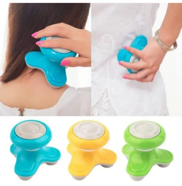 Mini Portable Full Body Relaxation Massage Wave Vibrating USB triangle Electric Handle Massager . - Image 4