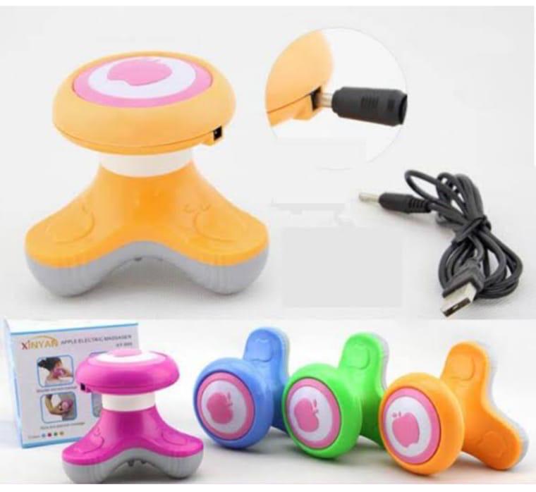 Mini Portable Full Body Relaxation Massage Wave Vibrating USB triangle Electric Handle Massager . - Image 3