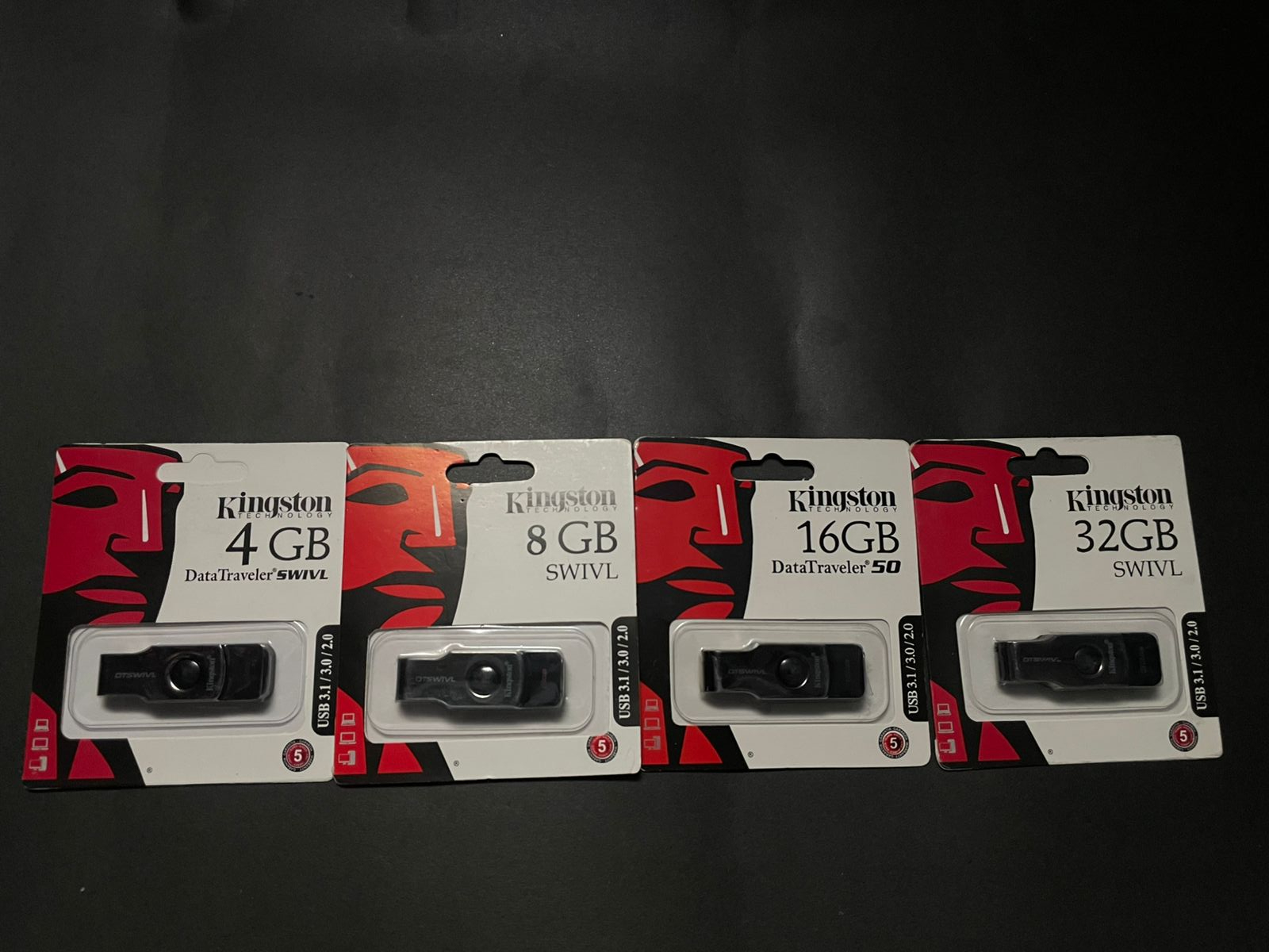 The Kingston DataTraveler USB 3.0 High-Speed Data Transfer Portable Design Flash Drive - Image 3