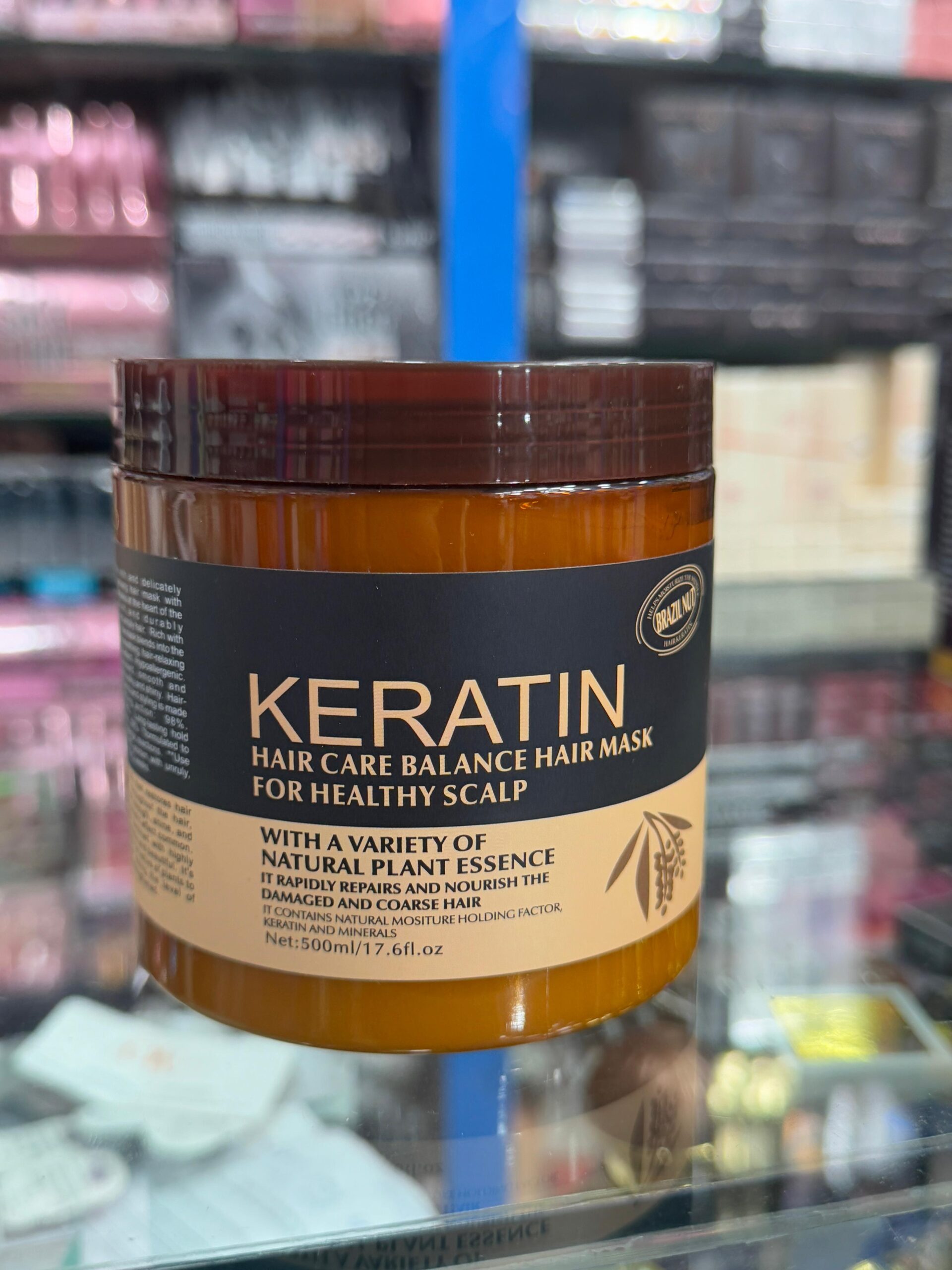 Brazil Nut Keratin Hair Care Balance Keratin Hair MaskKeratin Hair Care Balance Hair Mask for Healthy Scalp - Image 2