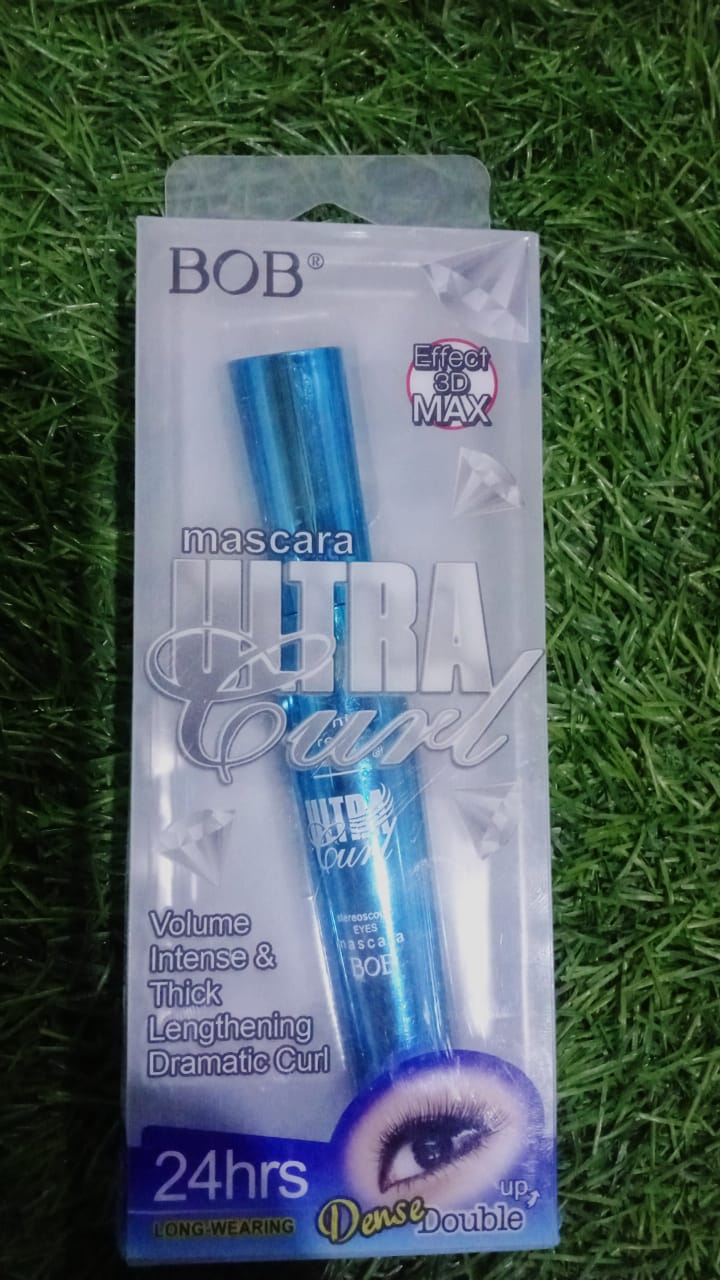 Waterproof BOB 3D Effect Ultra Curl Eye Mascara | Waterproof, Long-lasting, Eyelash Lengthening & Thick Curling | Best Quality Mascara ( 1 pcs Black ) - Image 2
