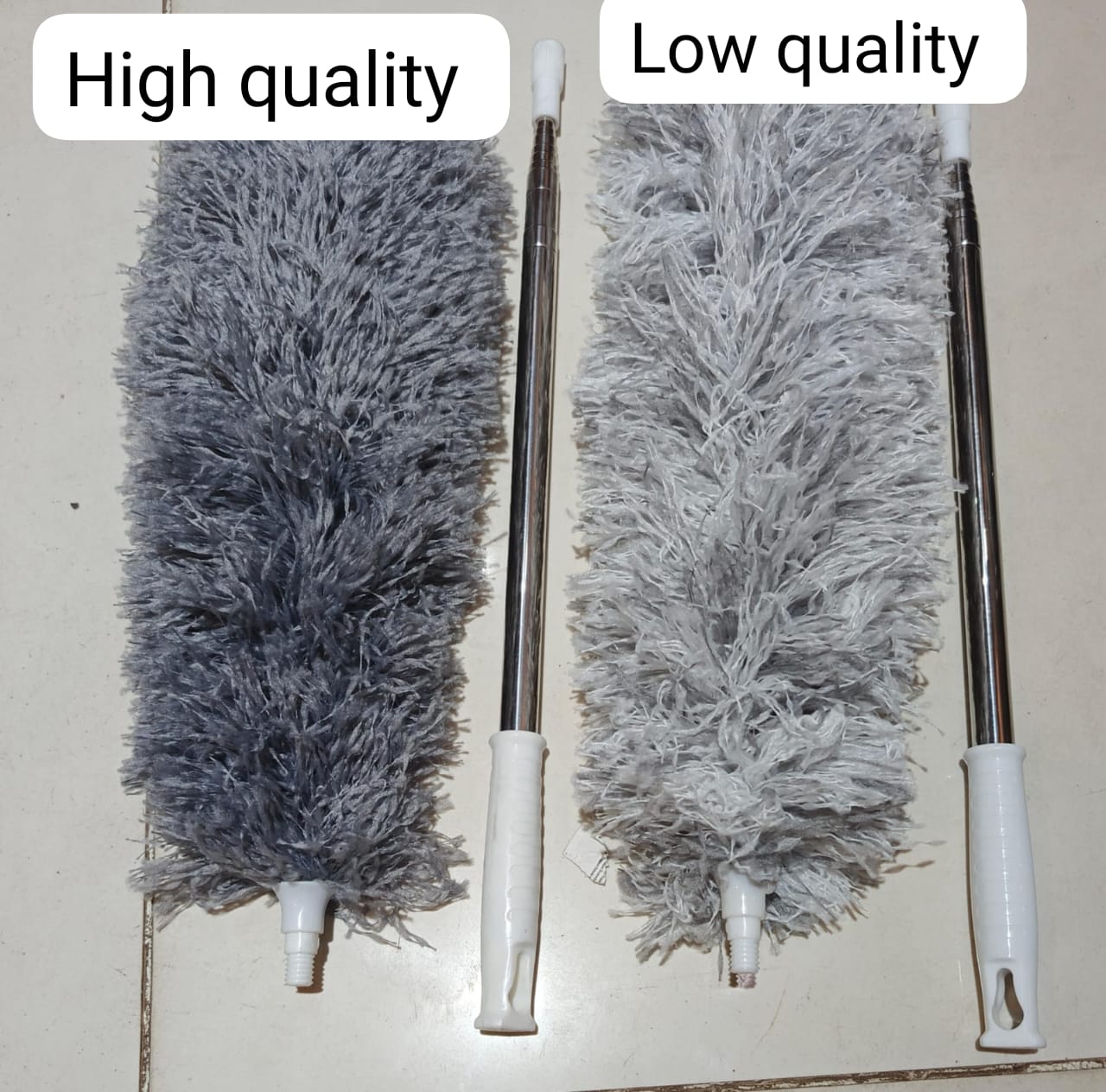 Extendable Telescope Microfiber Duster Long Handle For Cleaning Dust, Dirt And Stains Fan duster high quality - Image 2