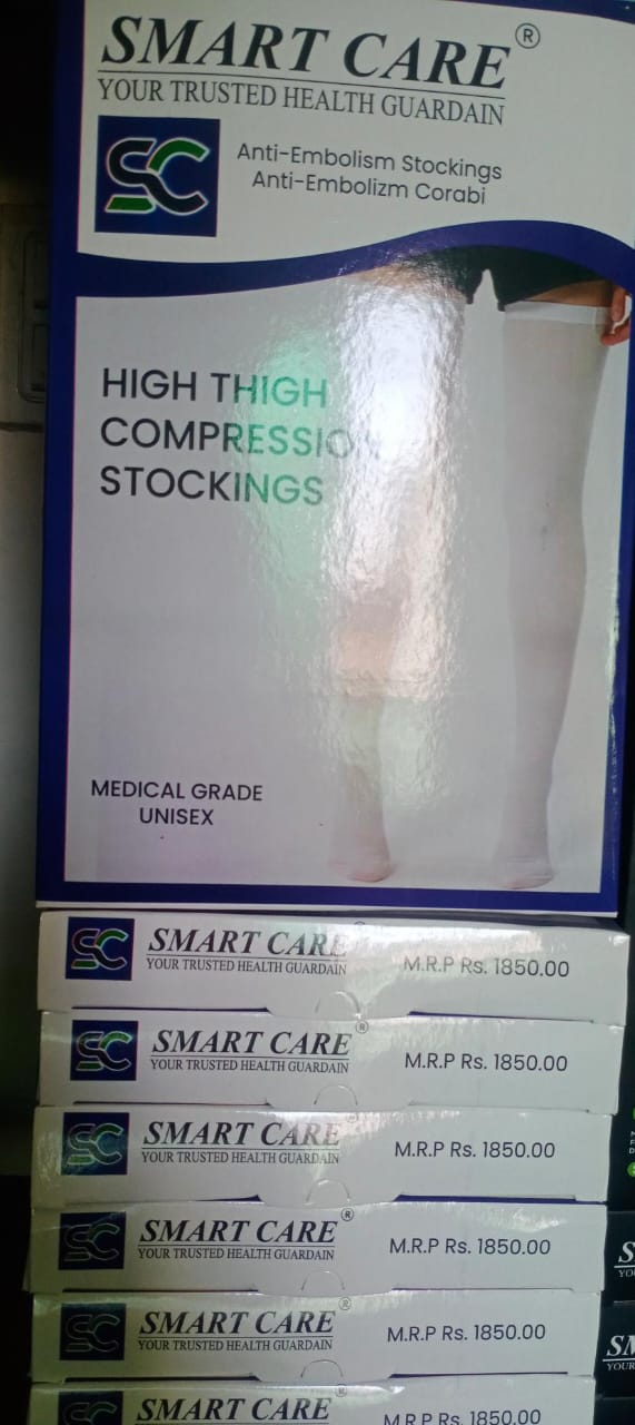Smart Care Anti - Embolism Stocking Medical Compression Ctocking Both for Male & Female - Image 7
