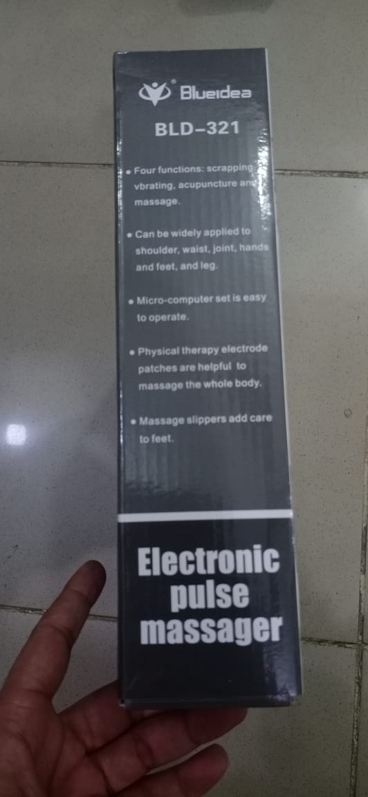 Tense Machine/Pulse Massager Wity Foot Slipper Massage - Image 6