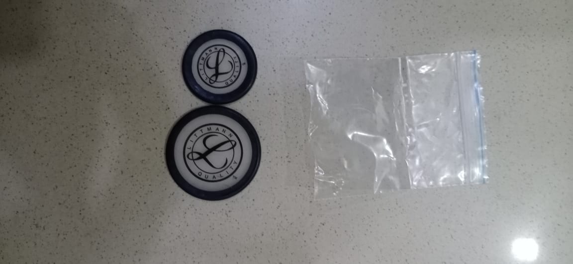 Littmann Stethoscope Diaphragm Stethoscope Diaphrams Adult And Peads Both Use for Chest Piece - Image 2