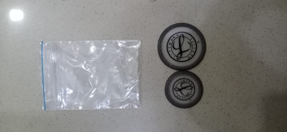 Littmann Stethoscope Diaphragm Stethoscope Diaphrams Adult And Peads Both Use for Chest Piece - Image 3