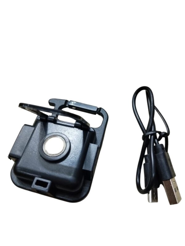 Rechargeable Key-Chain Mini Cob LED Flashlight | LED Flashlight Key-Chain With Bottle Opener ( Black Color ) - Image 4