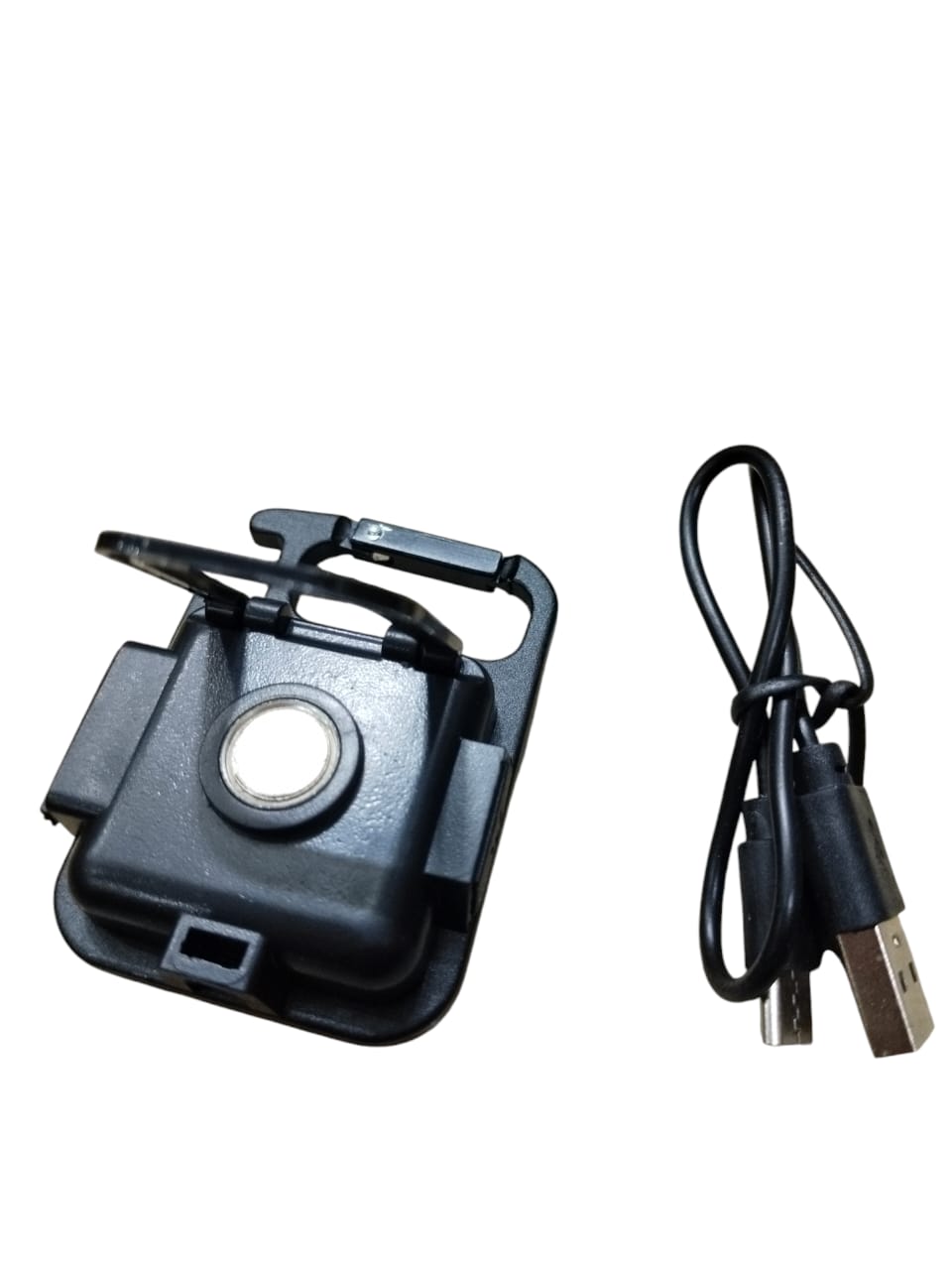 Rechargeable Key-Chain Mini Cob LED Flashlight | LED Flashlight Key-Chain With Bottle Opener ( Black Color ) - Image 4