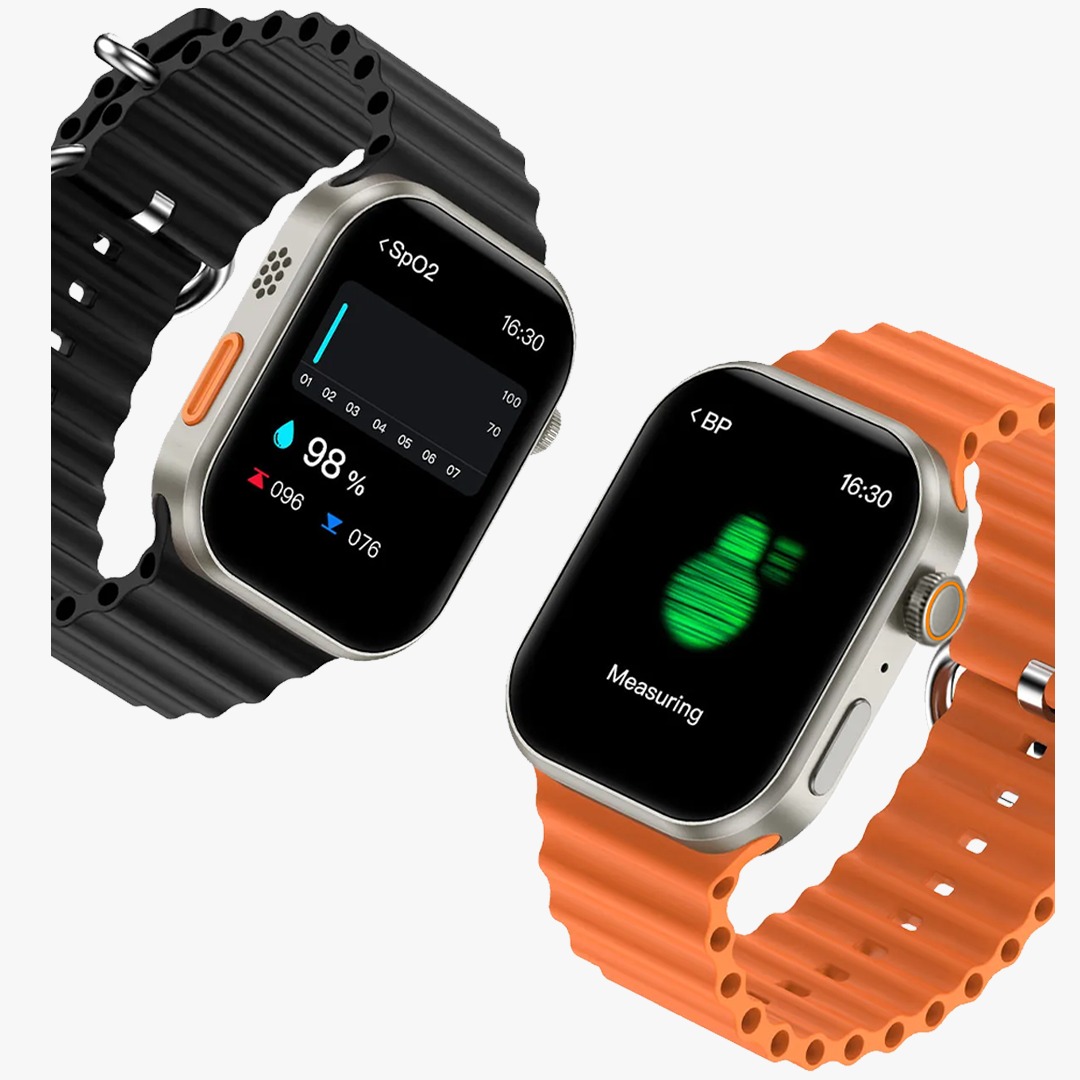 maxon M-01 2.01 Infinite Full HD Display Waterproof Smart watch Bluetooth Calls 4 Straps (random colors) - Image 19