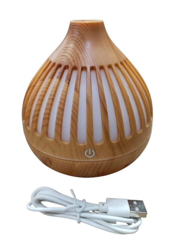 Humidifier H²O Ultrasonic Aroma humidifier 7 Colour Changing LED Lights Air Humidifier Night Light for Office Living Room Indoor - Image 5