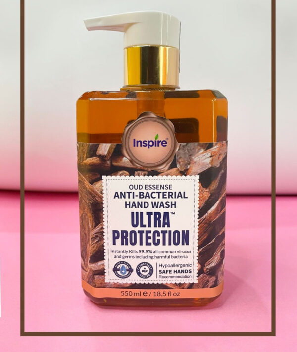 Inspire Ultra Protection Anti Bacterial Hand Wash 500ml - Image 7