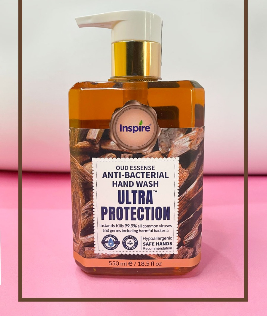 Inspire Ultra Protection Anti Bacterial Hand Wash 500ml - Image 7