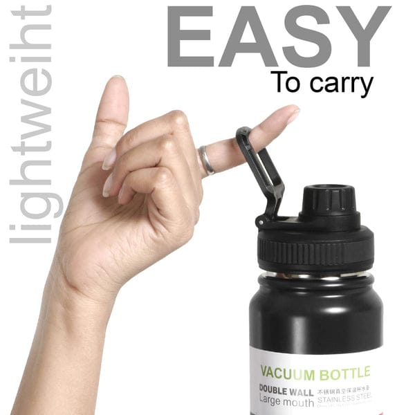 Vacuum Insulated Double Wall Stainless Steel Water Bottle/Sports Kettle Hot & Cold, Leak & Sweat Proof Thermos Flask 1000ml (Random Color) - Image 4