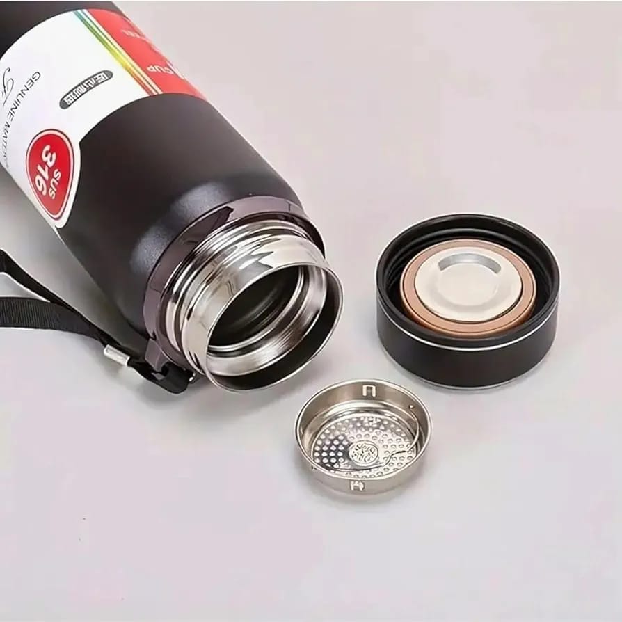 Vacuum Flask Thermos Bottle Stainless Steel Double Wall Tumbler Sports Coffee Mug  Leakproof Insulated Drinkware 800ml (Random Color) - Image 4