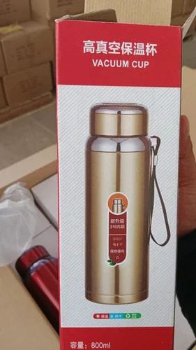 Stainless Steel Water Bottle with Digital Temperature Vacuum Insulated Water Bottle, Large Capacity, Outdoor Portable Sports Water Bottle With Rope Handle (Random Color) - Image 2