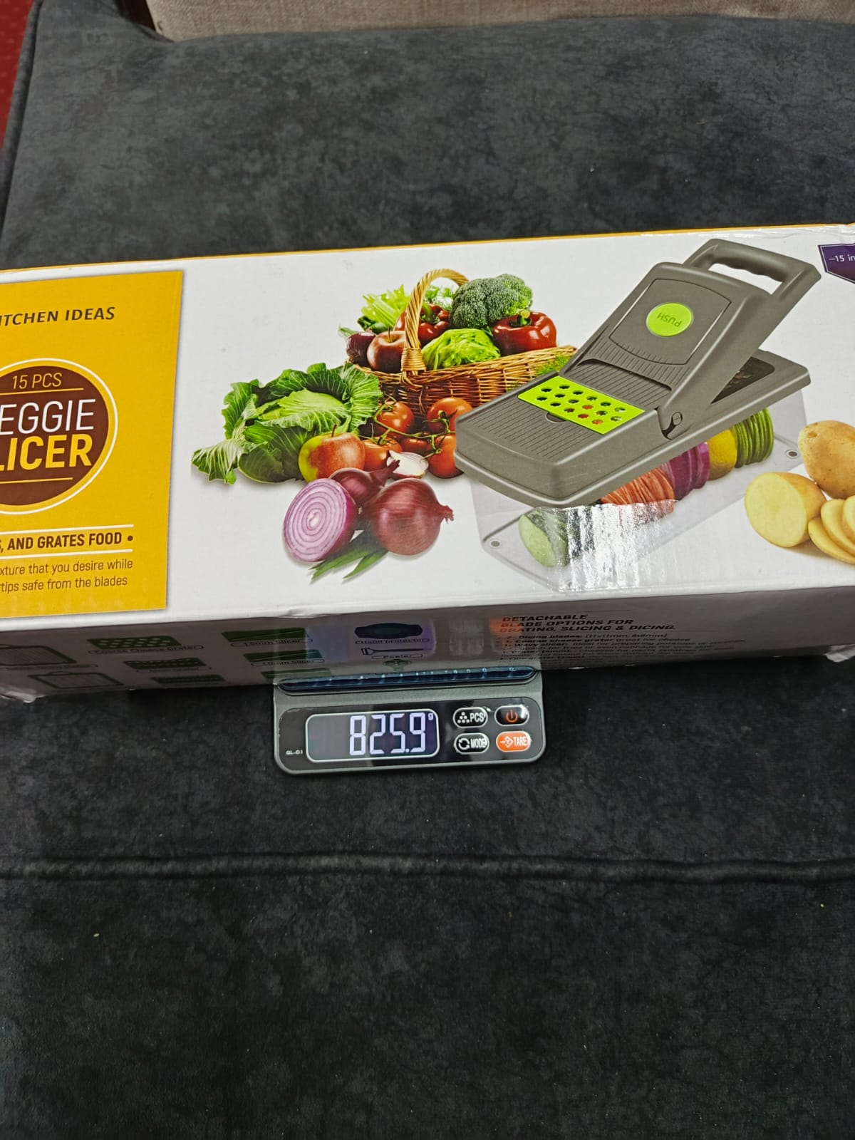 Multifunctional Vegetable Slicer Cutter Shredders Slicer With Basket Fruit Potato Chopper Carrot Grater - Image 5