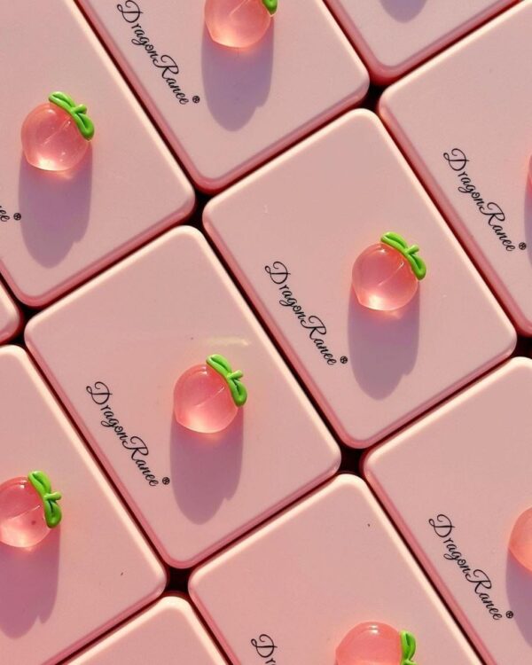 5 Pcs Dragon Ranee Peach Mini Lipstick Set | Long Lasting Makeup Waterproof Lipstick (Random Color) - Image 4