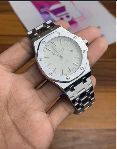 Audemars Piguet (Master Copy) Royal Oak Selfwinding | Stainless Steel Luxury Quartz Watch – Elegant Stainless Steel Timepiece with Premium Gift Box - Image 4