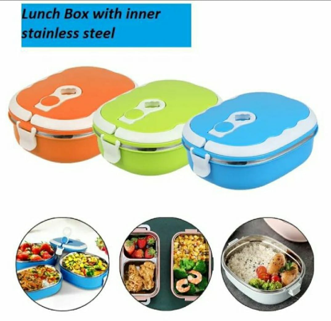 Stainless Steel Insulated Square Lunch Box for Children, Kids and Adult | Portable Picnic Storage | School Student Food Container - Image 2