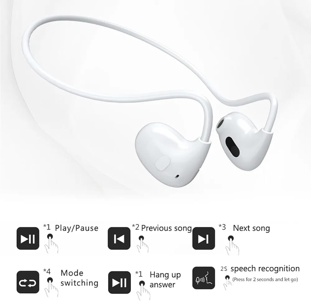 Sport Bluetooth Pro Air 2nd generation 5.3 Neck Hanging Wireless Earphone - Image 10