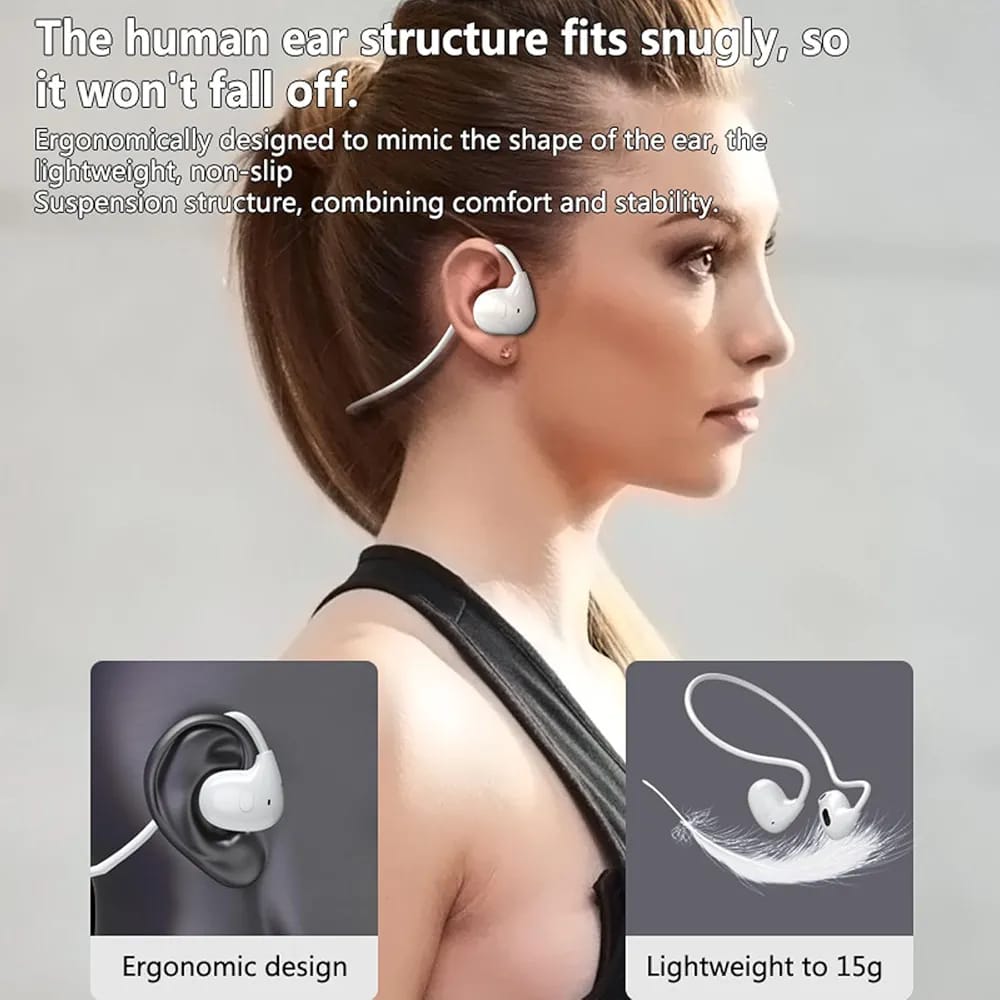 Sport Bluetooth Pro Air 2nd generation 5.3 Neck Hanging Wireless Earphone - Image 9