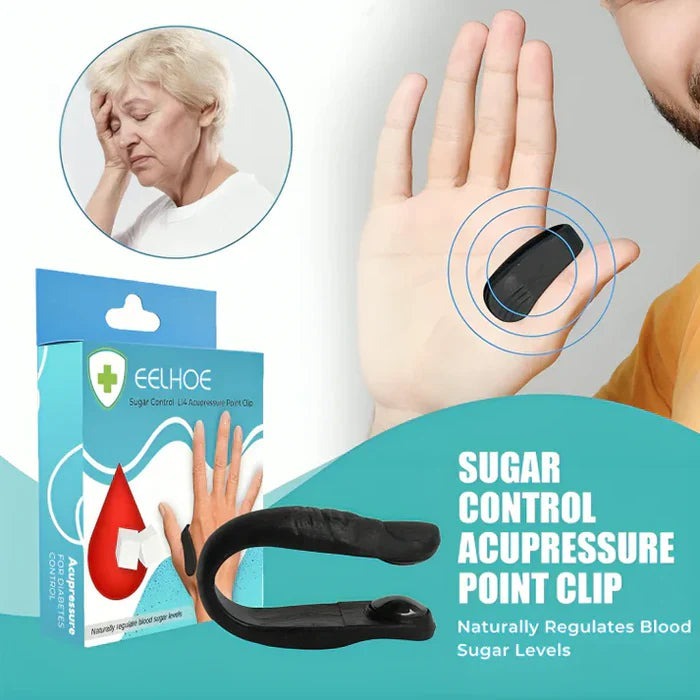 Sugar Control LI4 Acupressure Point Clip Wearable – Supporting Acupressure Relaxation, Stress Alleviation, Tension Relief and Headache Relief Hand Clip Migraine Pressure Point Clip - Image 7